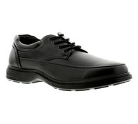Comfisole Freddy Mens Black Comfortable Lace Up Comfort Fit Casual Shoes, Size: 14