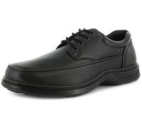 Comfisole Mens Black Padded Collar Lace Up Comfort Fit Casual Shoes Size: 11