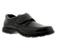 Comfisole Percy Mens Black Touch Fastening Comfort Fit Casual Shoes, Size: 15