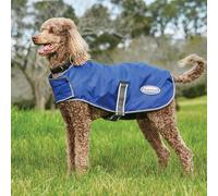 Weatherbeeta Comfitec Windbreaker Free Dog Coat Navy/Grey/White - 45cm
