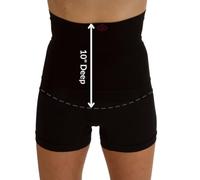 Comfizz 10" Waistband with Silicone Grip | Unisex Belt for Stoma | Bag Cover | Hernia & Kidney Aid | Post-Surgery (Black, S/M)