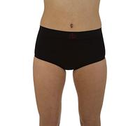 Comfizz Ostomy Level 1 Support Briefs: Women’s, Standard Waist (S/M, Black)