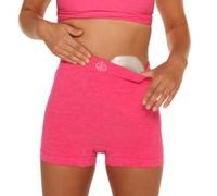 Comfizz Ostomy Support Boxer: High Waist, Unisex, Light Level 1, Ideal for Post Surgery, light abdominal support. Soft, Breathable stretch fit - Discreet, Durable, easy care (L/XL Pink)