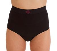 Comfizz Ostomy Underwear for Women - Stoma Knickers for Post Surgery, hernia, C Section, Waist & abdomen support- Soft, Breathable Secure Fit, Discreet, No-Roll Waist, Durable Easy Care S/M Black