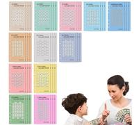 COMFOLIVING 100 Envelopes Savings Challenge Trackers, Money Saving Challenge Inserts, Savings Book Challenge Tracker Cards, A6, 6 Budget Cards for Savings Travel Planner, Pack of 48 Money Saving