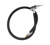 COMFOLIVING Car Valve Air Rubber Hose Locking Tire Chuck With Metal Tyre Valve Air Pump Clip, Tyre Inflator Pump Hose Air Tyre Tire Chuck For, Air Tyre Tire Chuck With Tyre Pump Hose
