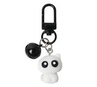 COMFOLIVING Cat Key Rings For Car Keys, Keychain Charm Keyring Pendant Kitten Trinket, Bag Pendants Cat Keychain, Eye-Catching Accessories For Cat Lovers, Women & Girls, multicoloured, One Size