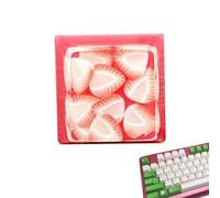 COMFOLIVING Cute Keycap, Keyboard Keycaps Set-Key Caps, Decorative Computer Accessories-Candy Fruit Keycaps, Creative Fruit Design, Cute Aesthetics - Enhance