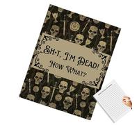 COMFOLIVING End of Life Journal Book, Final Arrangements Organiser | Planner Book - Comprehensive Will Planning Workbook, My Final Wish Planners, Benefits Planner Last Wishes Book