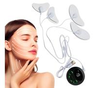 COMFOLIVING Face Lift Device - Low Noise Facial Muscle Stimulator | Face Slimming Exerciser For Facial Muscle Stimulate | Multifunctional Electric Facial Massager | 200mAH EMS Face Lifting Machine