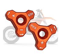 COMFOLIVING Front Shock Absorber Screw Fork Cover, Front Shock Absorber Tube Bolt Cover | Sturdy and Comfortable Suspension Fork Cover Adjustment | Adjuster Tube Bolt Cover Suspension Cover for