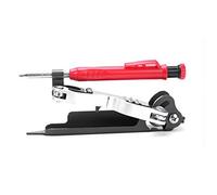 COMFOLIVING Multifunctional Scriber Maker, Construction Pencil, Scribing Tool Made of Aluminium Alloy with Deep Hole Carpenter's Pencil, Construction Pencil, Scribing Tool Made of Aluminium Alloy with