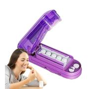 COMFOLIVING Pill Cutter For Small Pills | Pill Splitter, Accurate Stainless Steel Cutters Pill Splitter Cutting Tablets Splitting For You And Your Pet Purse Pocket
