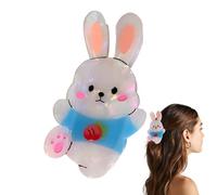 COMFOLIVING Rabbit Hair Clips for Women, Rabbit Claw Clips for Hair, Animal Hair Clips, Claw Clip, Large, Hair Accessories, Cute Claw Clips, Cartoon Rabbit Hair Crocodile Clips for Women
