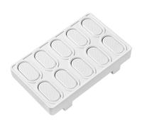 COMFOLIVING Sushi Mould, Sushi Making Kit, 10-Grid Musubi Making Onigiri Mold, Japanese Cuisine Mold Kitchen Gadgets For School Picnic Farmhouse Camping Lunch