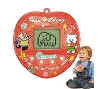 COMFOLIVING Virtual Pets for Kids Keychain, Electronic Pet Game Machine - Digital Pet Keychain Game with 168 Pets - Children's Toys with 4 Buttons, Interactive Toy, Nostalgic