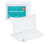 COMFORA Serenity Collection Bed Pillows - Soft Support for Side and Back Sleepers, Premium Filled Hotel Pillows, Quick Rebound, Dust-Resistant and Machine Washable Comfort - (Pack of 2)