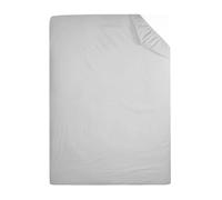 ComforCare Flame Retardant Bed Linen Single Fitted Sheet (Silver)