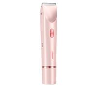 Comfort 2 in 1 Electric Lady Shaver, Ladies Face Shaver, 2-in-1 Wet and Dry, Gently Soothes, Slows Down Hair Growth, for Facial Face Lip Chin Underarm Legs (Pink)