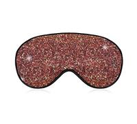 Comfort and Lightweight Eye Mask Blindfold Eyeshade for Kids Teens Girls Women, Silk Sleeping Mask Sleeping Eye Mask with Elastic Strap (Colorful Glitter Sparkles Art)
