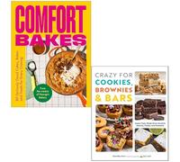 Comfort Bakes By George Hepher & Crazy For Cookies Brownies & Bars By Dorothy Kern 2 Books Collection Set