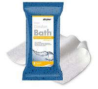 Comfort Bath® Cleansing Washcloths - 22 Packages, 176 Cloths - No Rinse Bathing Wipes, Ultra-Soft and Thick Heavyweight Cloth, Light Fragrance