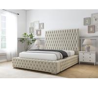 Comfort Beds Ambassador Bed Frame in Cream | Size: Small Double Comfort Beds Cream Small Double