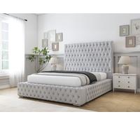 Comfort Beds Ambassador Bed Frame in Silver | Size: King Comfort Beds Silver King