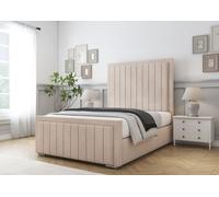 Comfort Beds Arizona Bed Frame in Light Sand | Size: Super King Comfort Beds Light Sand Super King