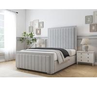 Comfort Beds Arizona Silver Plush Bed Frame With Mattress