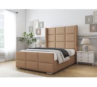 Comfort Beds Charlie Bed Frame in Beige | Size: Single Comfort Beds Beige Single