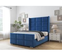 Comfort Beds Charlie Bed Frame in Navy | Size: Double Comfort Beds Navy Double