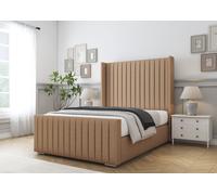 Comfort Beds Chester Bed Frame in Beige | Size: Double Comfort Beds Beige Double