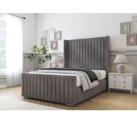 Comfort Beds Chester Bed Frame in Light Grey | Size: Double Comfort Beds Light Grey Double