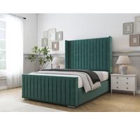Comfort Beds Chester Emerald Plush Bed Frame With Mattress