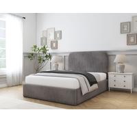 Comfort Beds Diana Bed Frame in Light Grey | Size: Small Double Comfort Beds Light Grey Small Double