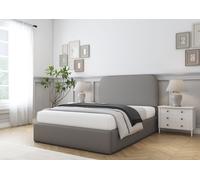Comfort Beds Diana Bed Frame in Light Grey | Size: Small Double Comfort Beds Light Grey Small Double
