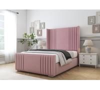 Comfort Beds Elise Bed Frame in Pink | Size: Small Double Comfort Beds Pink Small Double