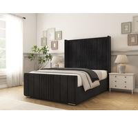 Comfort Beds Grace Bed Frame in Black | Size: Super King Comfort Beds Black Super King