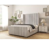 Comfort Beds Grace Bed Frame in Silver | Size: Super King Comfort Beds Silver Super King