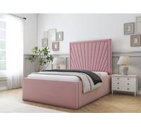 Comfort Beds Kensington Bed Frame in Pink | Size: Super King Comfort Beds Pink Super King