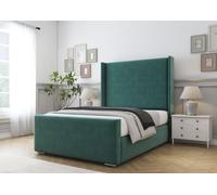 Comfort Beds Madrid Bed Frame in Emerald | Size: Super King Comfort Beds Emerald Super King
