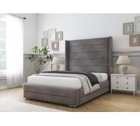 Comfort Beds Madrid Slate Naples Bed Frame With Mattress