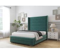 Comfort Beds Milano Emerald Plush Bed Frame With Mattress
