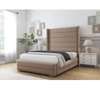 Comfort Beds Milano Mink Plush Bed Frame With Mattress