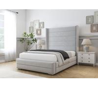 Comfort Beds Milano Silver Plush Bed Frame With Mattress