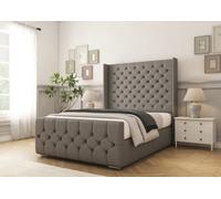 Comfort Beds Monte Carlo Pewter Dumfries Bed Frame