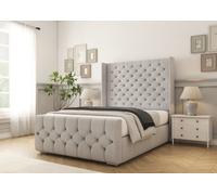 Comfort Beds Monte Carlo Silver Naples Bed Frame