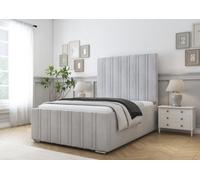 Comfort Beds Paris Silver Naples Bed Frame With Mattress