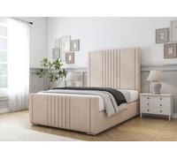 Comfort Beds Royal Bed Frame in Light Sand | Size: Small Double Comfort Beds Light Sand Small Double